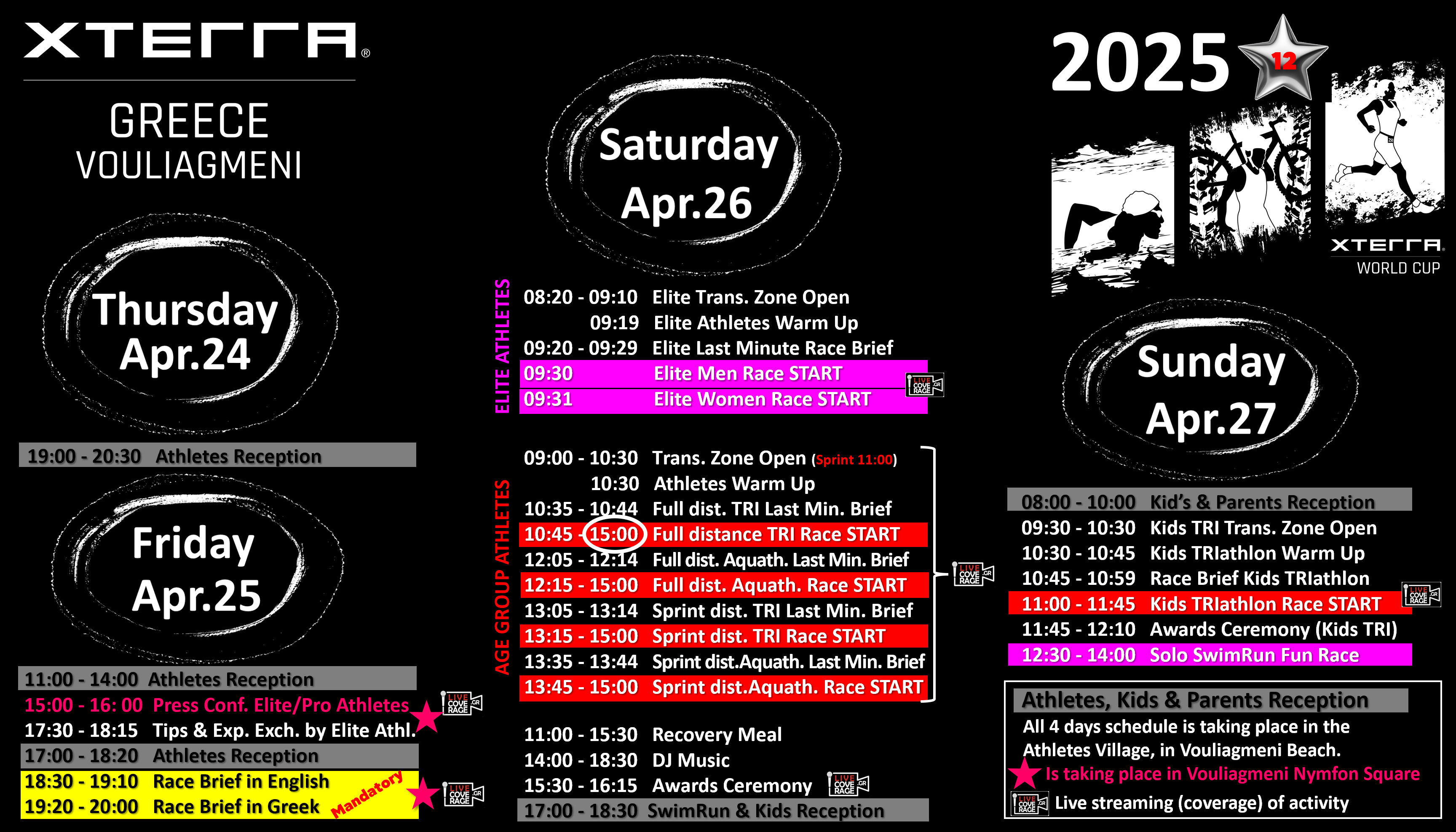 20251 XTERRA Greece Events Schedule